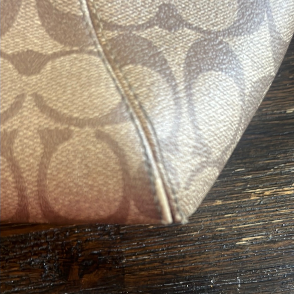 Coach Brown Signature Tote Bag - Picture 11 of 12